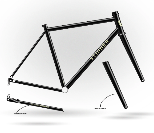 Stinner Carrizo Titanium Frameset